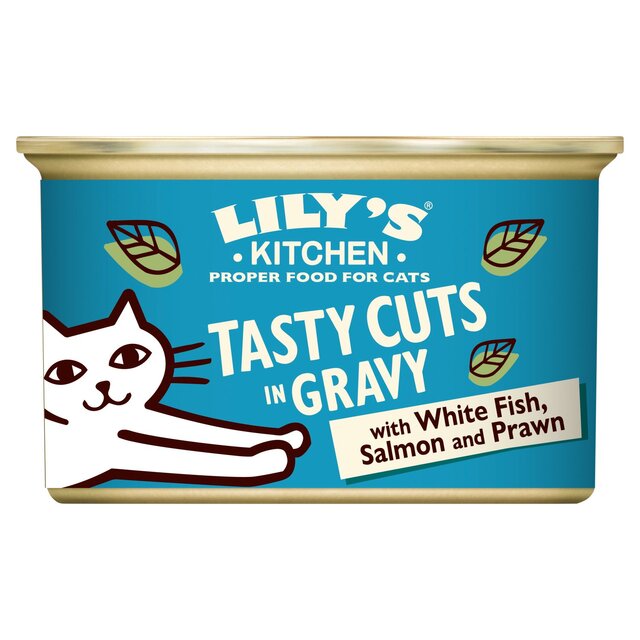 Lily's Kitchen Tasty Cuts in Gravy - Ocean Fish Wet Food for Cats thumbnail 3