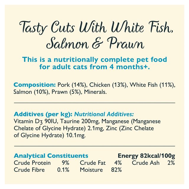 Lily's Kitchen Tasty Cuts in Gravy - Ocean Fish Wet Food for Cats thumbnail 4