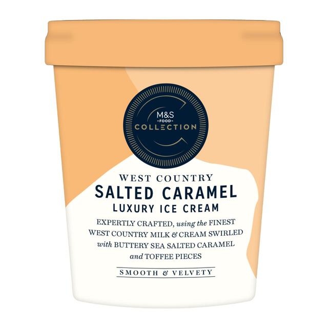 M&S Collection West Country Salted Caramel Ice Cream thumbnail 2