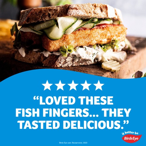 Birds Eye 6 ASC Chunky Crispy Battered Fish Fingers thumbnail 3