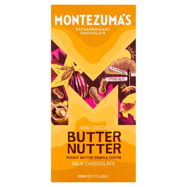 Montezuma's Butter Nutter Milk Peanut Butter Truffle Bar thumbnail 2