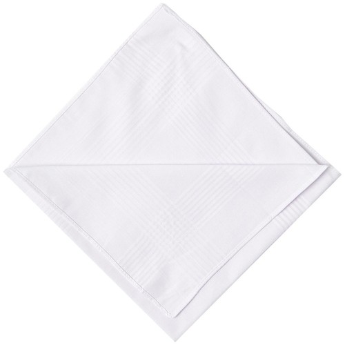 M&S Antibacterial Pure Cotton Handkerchiefs White thumbnail 2