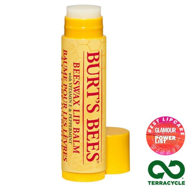 Burt's Bees 100% Natural Moisturising Lip Balm, Original Beeswax & Honey thumbnail 2