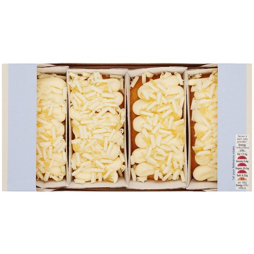 M&S 4 mini lemon loaf cakes