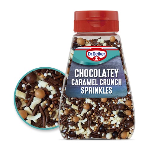 Dr. Oetker Chocolate Flavour Caramel Crunch Cake Sprinkles thumbnail 2