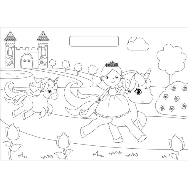 IglooBooks - Unicorn Colouring Pad thumbnail 3