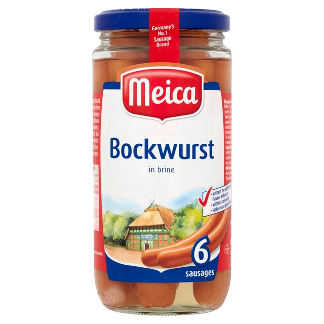 Meica Bockwurst Pork Hot Dog Sausages thumbnail 2