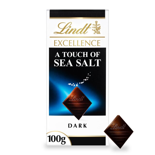 Lindt Excellence Dark Sea Salt Bar