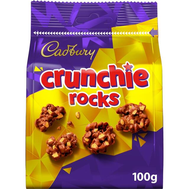 Cadbury Crunchie Rocks Chocolate Bag