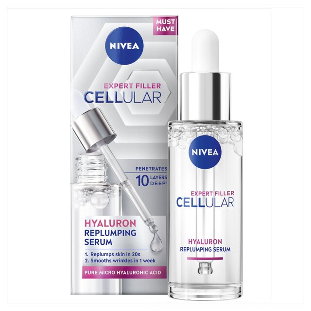 NIVEA Hyaluron Cellular Filler Anti-Wrinkle Face Serum
