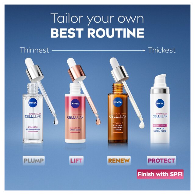 NIVEA Hyaluron Cellular Filler Anti-Wrinkle Face Serum thumbnail 3