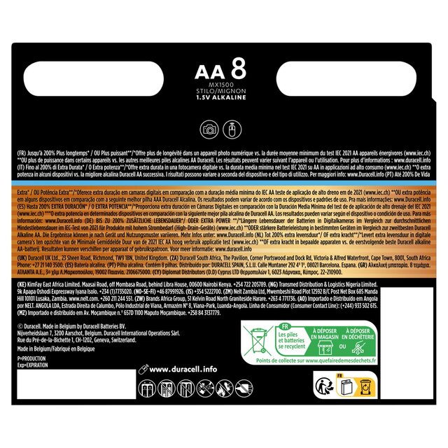 Duracell Optimum AA Batteries thumbnail 2