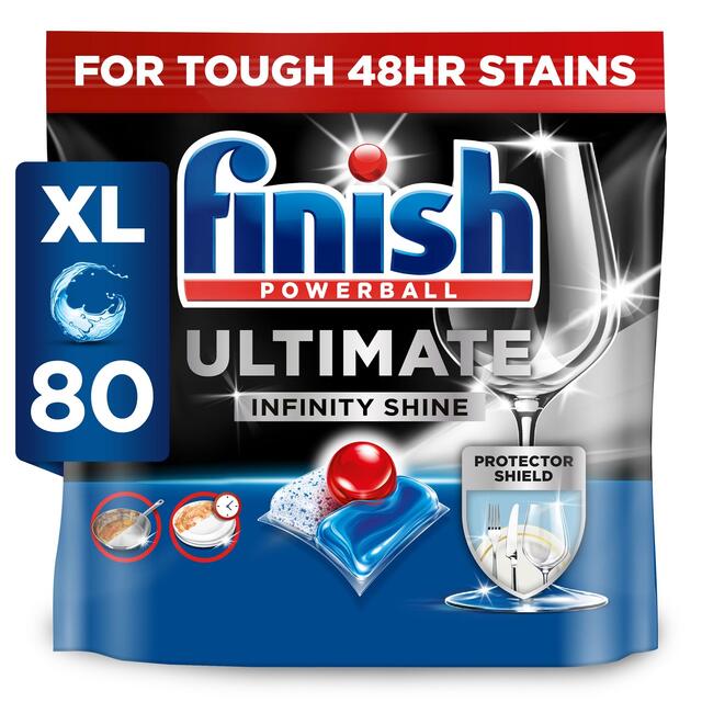 Finish Ultimate Infinity Shine Dishwasher Tablets