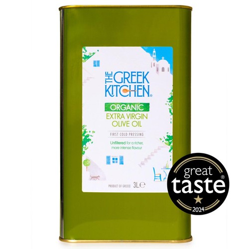 The Greek Kitchen Organic Unfiltered Extra Virgin Olive Oil