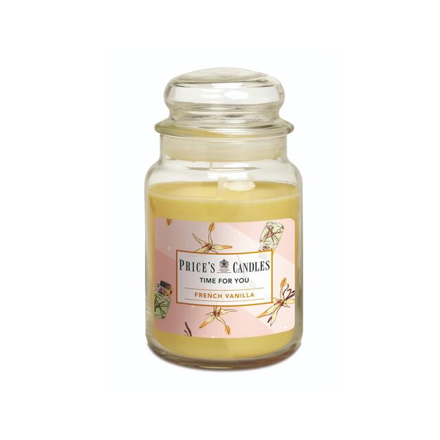 Price's French Vanilla Large Jar Candle