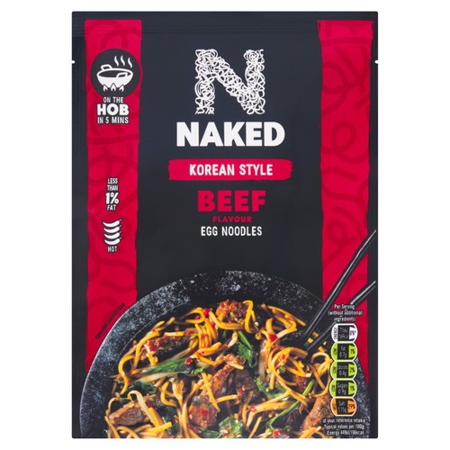 Naked Korean Beef Stirfry Noodle