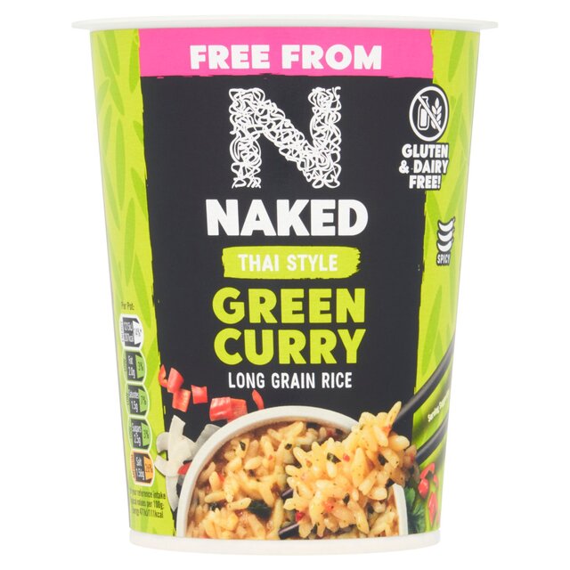 Naked Rice Free From Thai Green Curry