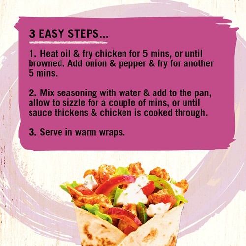 Schwartz Wrap It Takeaway Kebab Recipe Mix thumbnail 3