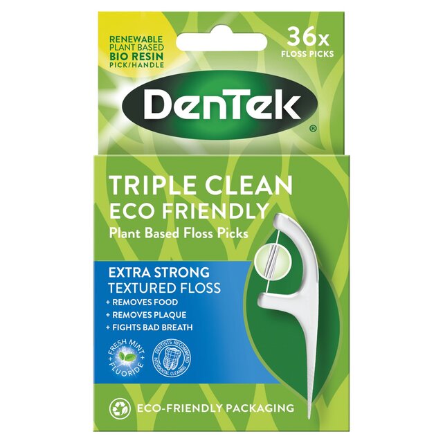 DenTek ECO Triple Clean Floss Picks thumbnail 2
