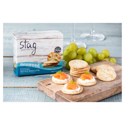Stag Bakeries Cocktail Seaweed Water Biscuits thumbnail 2