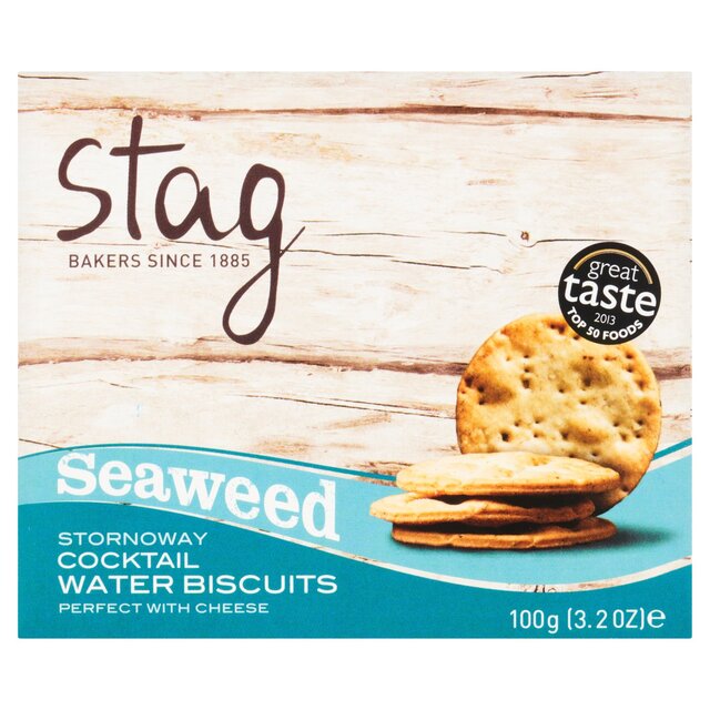 Stag Bakeries Cocktail Seaweed Water Biscuits