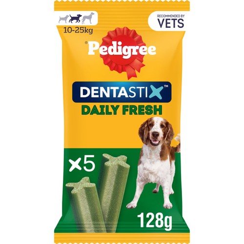 Pedigree Dentastix Fresh Daily Dental Chews Medium Dog