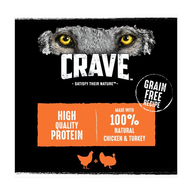 Crave Adult Wet Dog Food Can with Chicken & Turkey in Loaf thumbnail 2