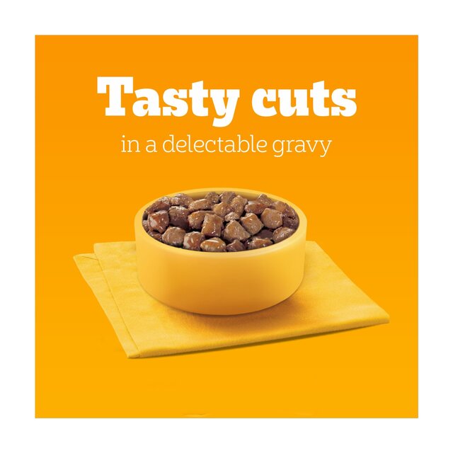 Pedigree Wet Dog Food Pouches with Beef, Liver and Vegetables in Gravy thumbnail 5