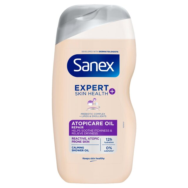 Sanex Expert Skin Health+ Atopicare Oil Repair Body Wash Shower Gel