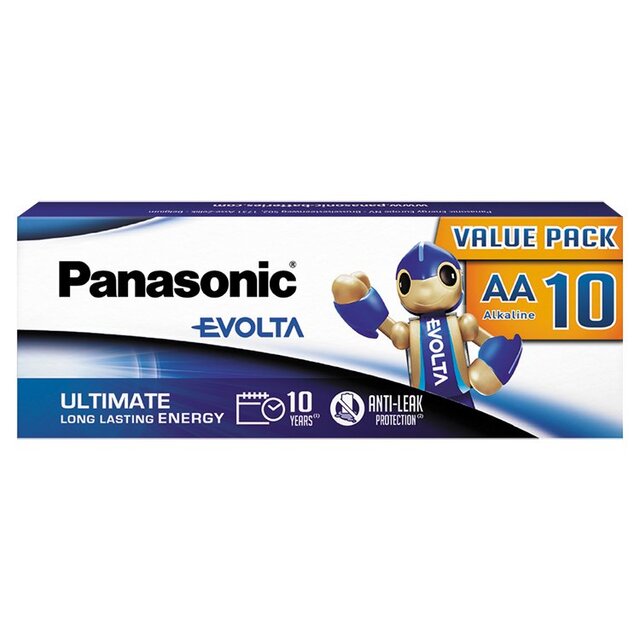 Panasonic Evolta AA Batteries Alkaline Carton Box