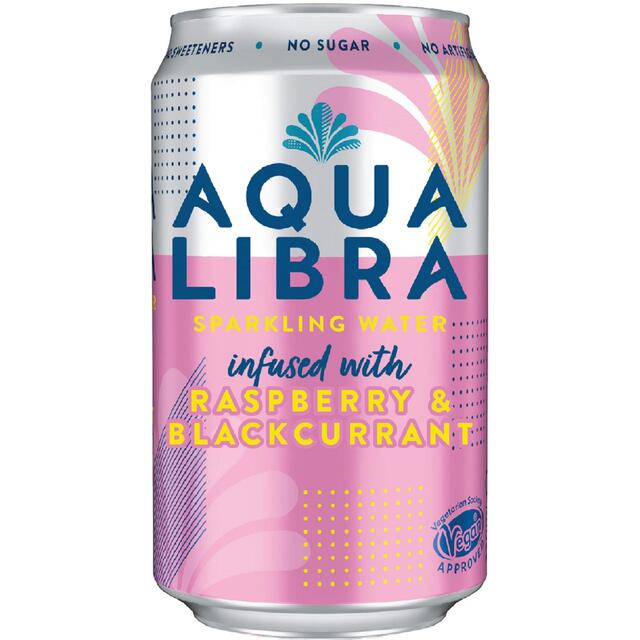 Aqua Libra Raspberry & Blackcurrant Infused Sparkling Water thumbnail 3