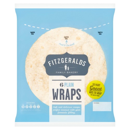 Fitzgeralds Large Plain Wraps
