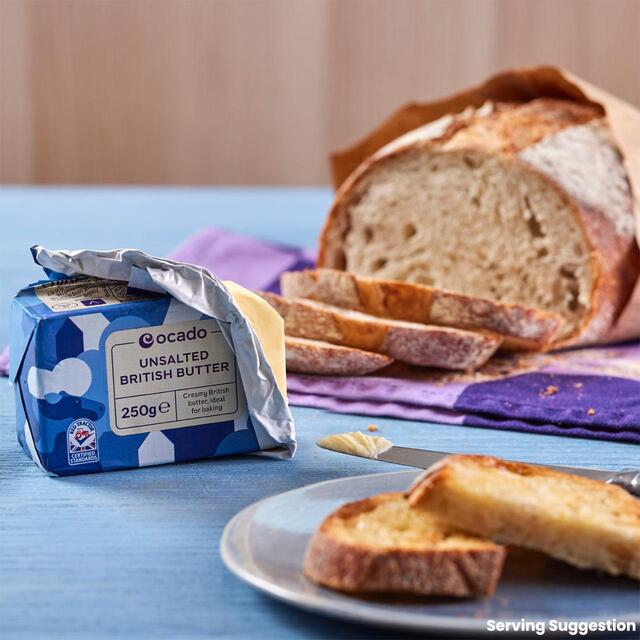 Ocado British Unsalted Butter thumbnail 4