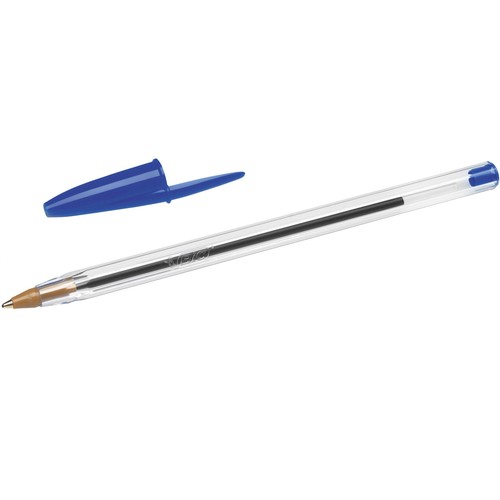 BIC Cristal Original Ballpoint Pens Blue Box of 10 thumbnail 3