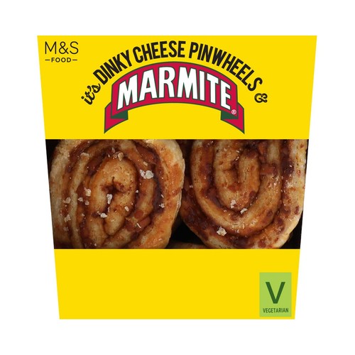 M&S 8 Dinky Marmite Cheese Pinwheels