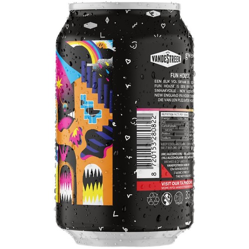 VanDeStreek Fun House NEIPA Alcohol-free thumbnail 2
