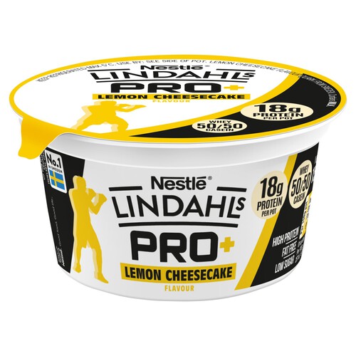 Lindahls Pro Kvarg Lemon Cheesecake Yoghurt thumbnail 2