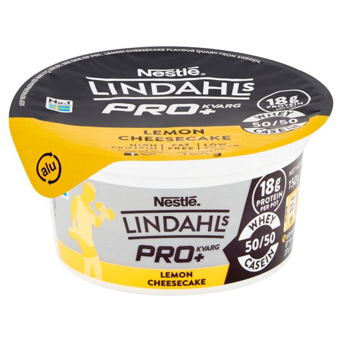 Lindahls Pro Kvarg Lemon Cheesecake Yoghurt thumbnail 3
