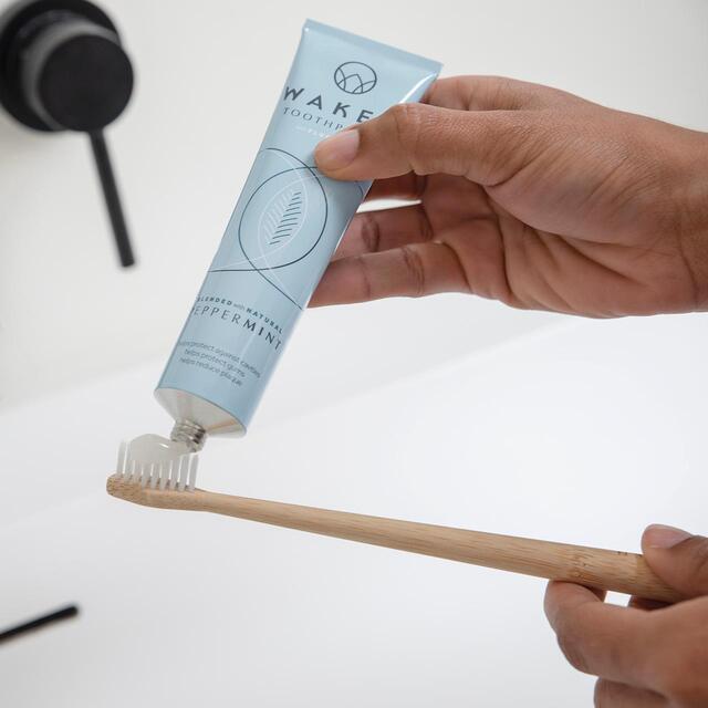 Waken Bamboo Toothbrush Blue thumbnail 5