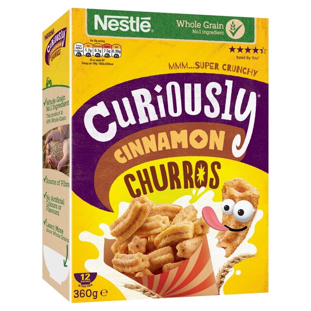 Nestle Curiously Churros Cereal thumbnail 3