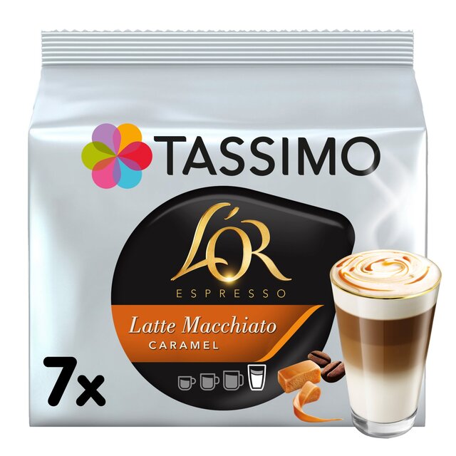 Tassimo L'OR Caramel Latte Macchiato Coffee Pods