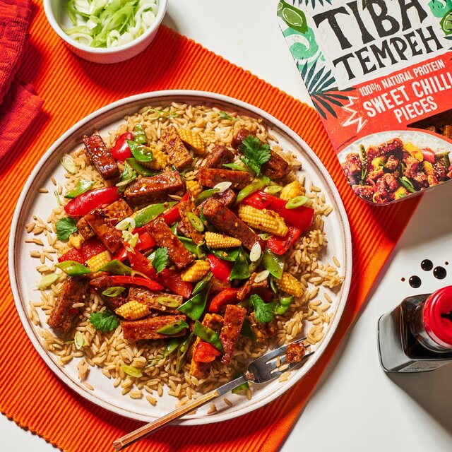 Tiba Tempeh Organic Sweet Chilli Pieces thumbnail 4
