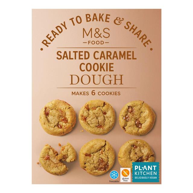 M&S Plant Kitchen Salted Caramel Cookie Dough