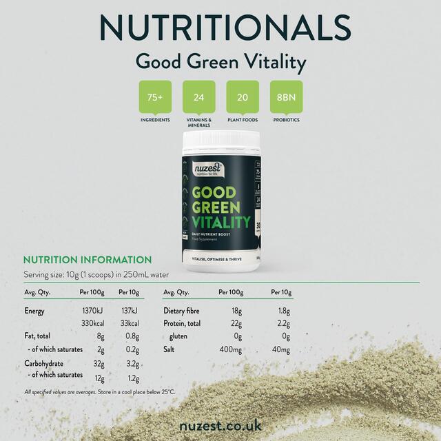 Nuzest Good Green Vitality Daily Nutrient Boost thumbnail 6
