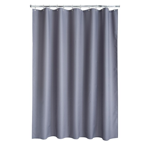 Aqualona Waffle Grey Shower Curtain
