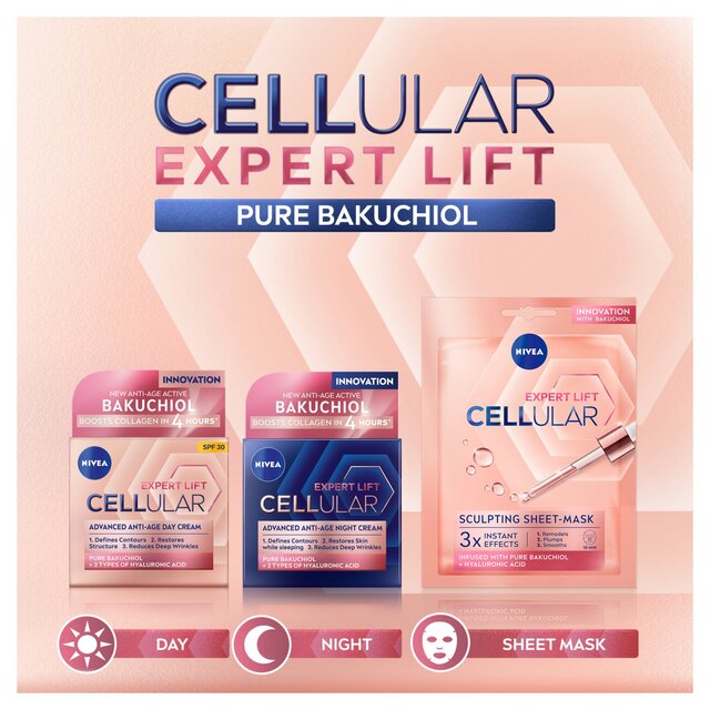 NIVEA Hyaluron Cellular Elasticity Filler Cryo Face Sheet Mask thumbnail 5