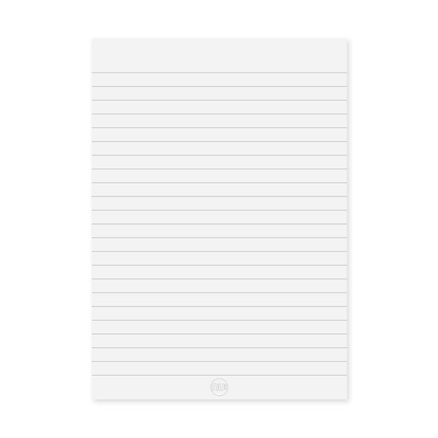 Nu Kraft A5 Black Stitched Notebook - 80 pgs thumbnail 2