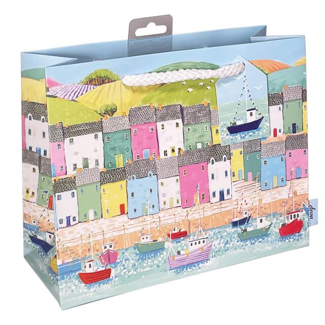 Coastal Cottages Medium Gift Bag thumbnail 3