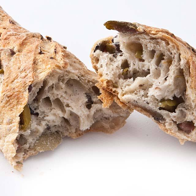 GAIL's Mixed Olive Sourdough Baguette Stick thumbnail 2