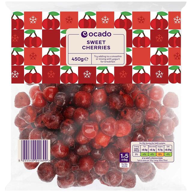 Ocado Frozen Sweet Cherries thumbnail 2